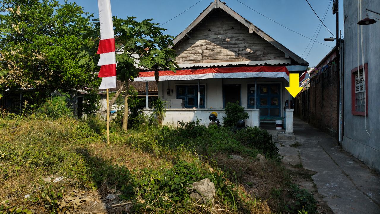patok sisi barat laut