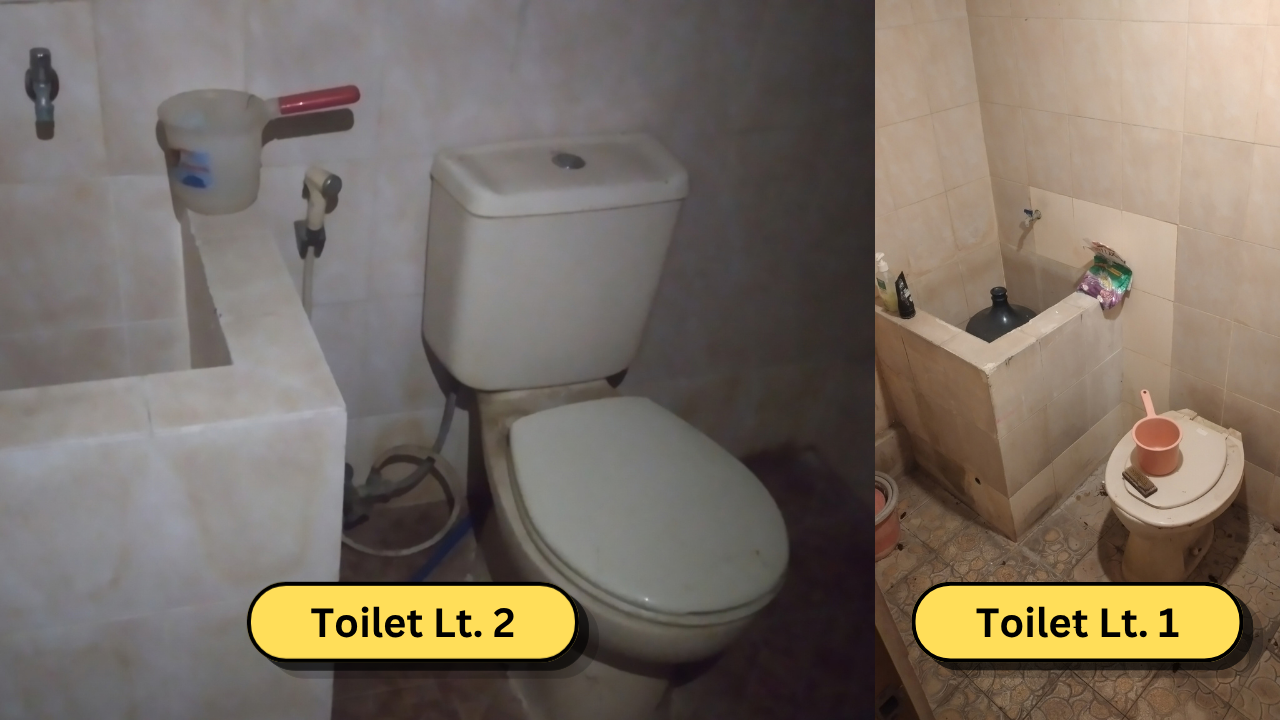 Ruko Dijual di Pringwulung, Dekat Gejayan Yogyakarta 5. toilet